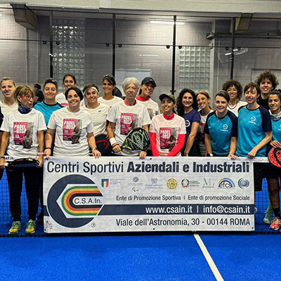 PADEL IN ROSA CSAIn: 4ª Tappa a Russomando-Trolli